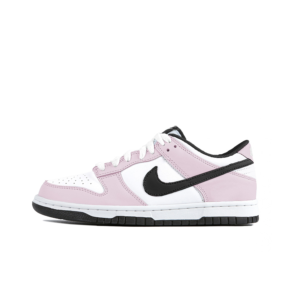 

Кроссовки Nike Dunk Skateboarding Shoes Women's Low-top White/pink/black, цвет Lotus Color