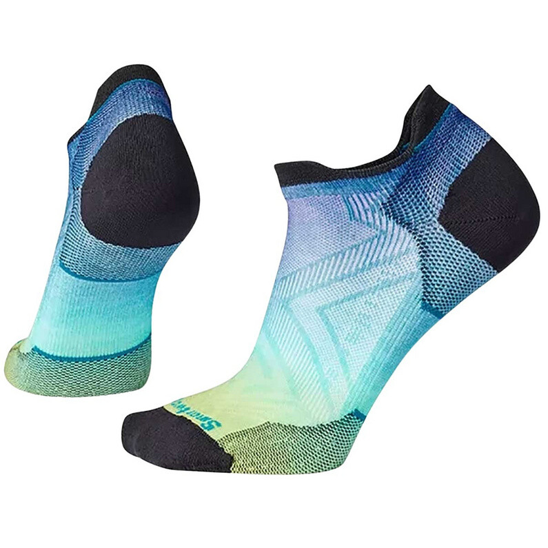 

Женские носки до щиколотки с эффектом омбре для бега Zero Cushion Smartwool, синий