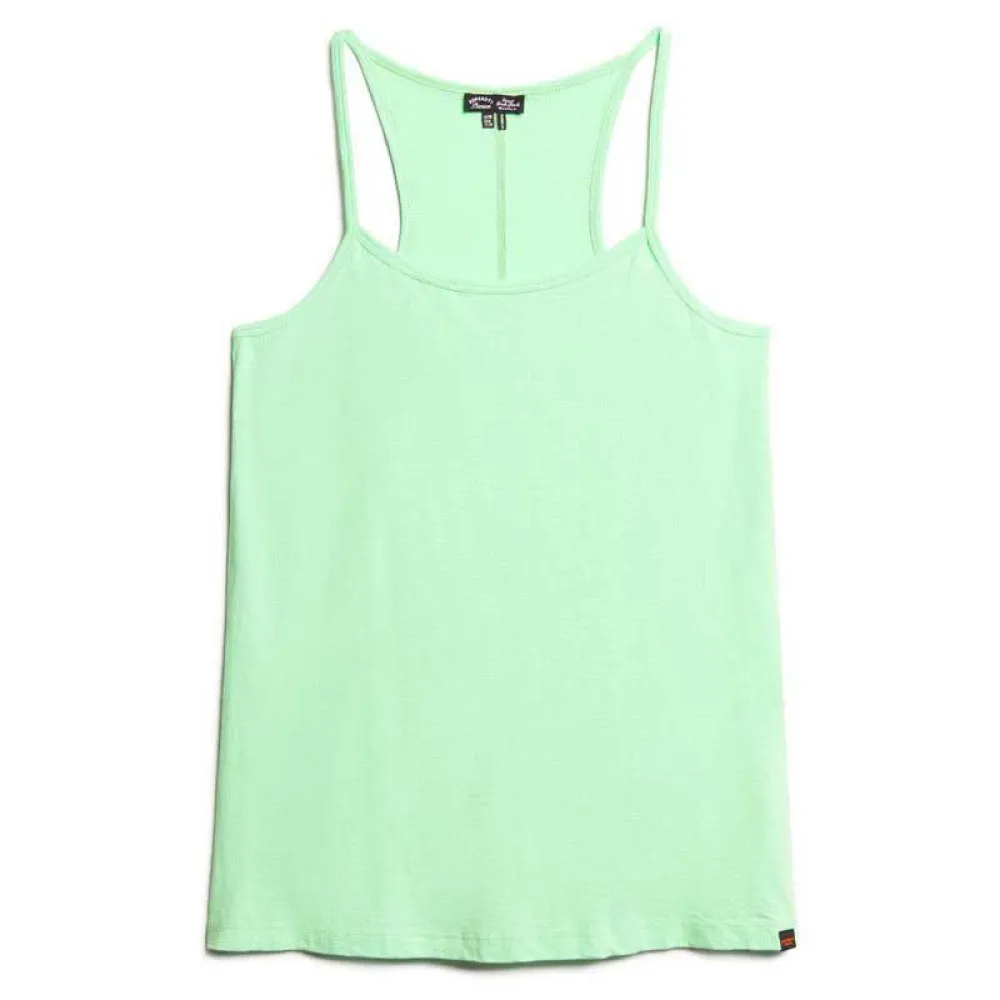 

Футболка без рукавов Superdry Studios Strappy, зеленый