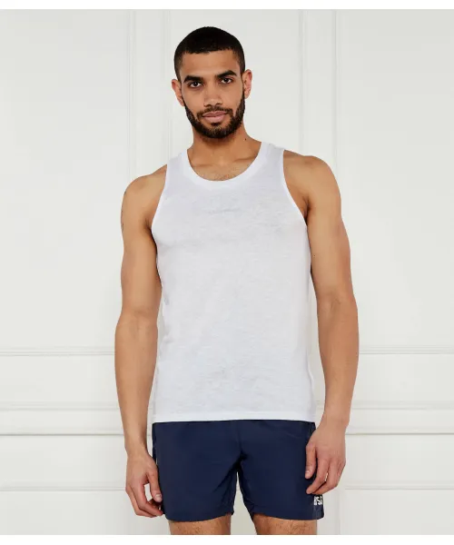 

Майка Regular fit Calvin Klein Swimwear, белый
