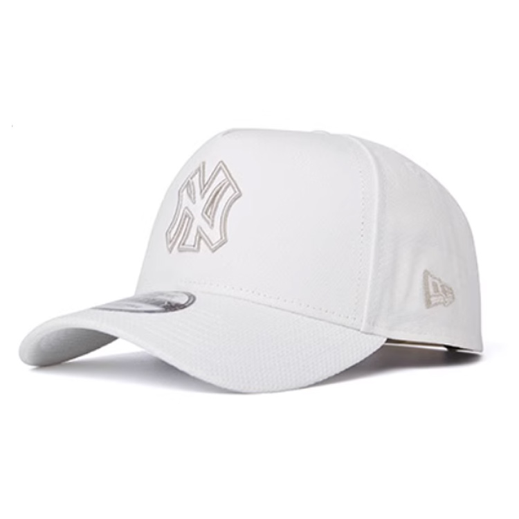 

New Era Бейсболка из полиэстера и хлопка унисекс белая, White