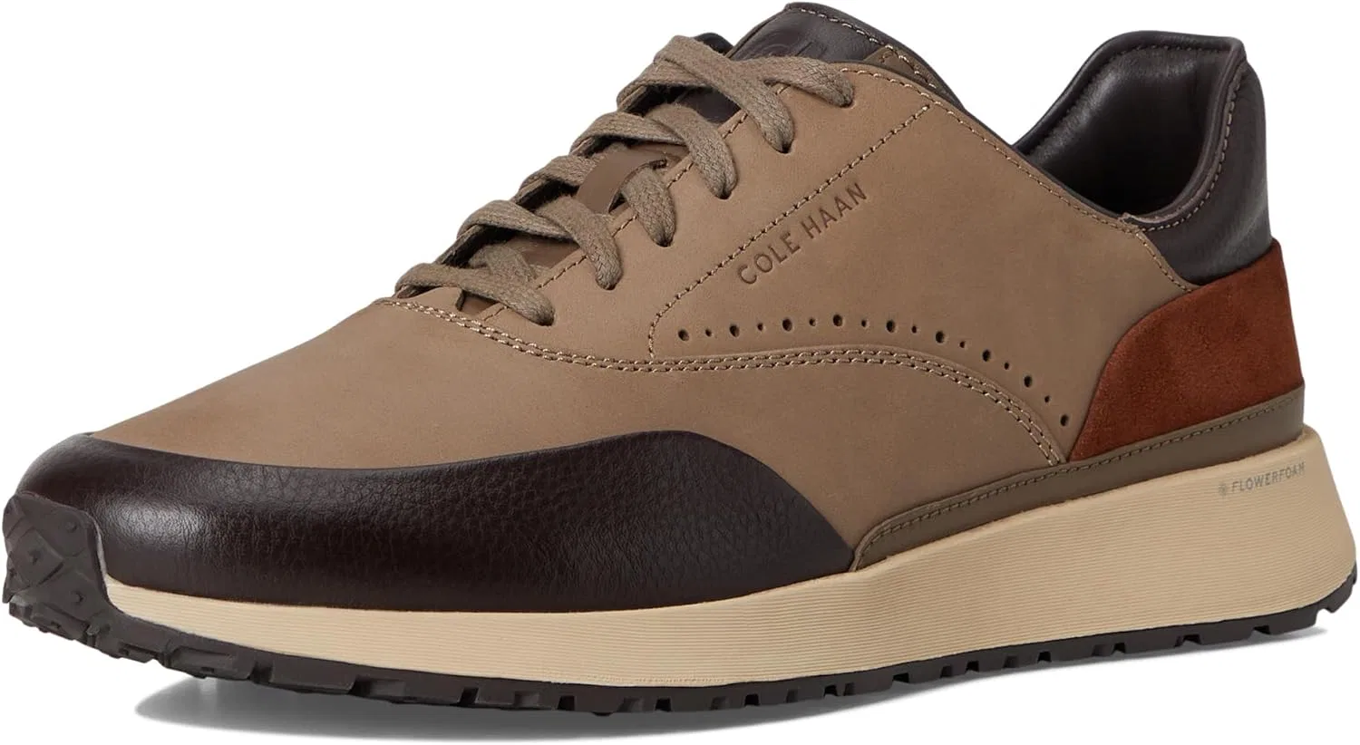 Кроссовки Cole Haan Luxe Mile, Irish Coffee Nubuk Dark Chocolate Oat — фото 2