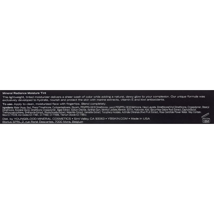 

Тональный крем Mineral Cosmetics Mineral Radiance Moisture Tint Illuminating Golden Sun 30ml 1 fl. oz.