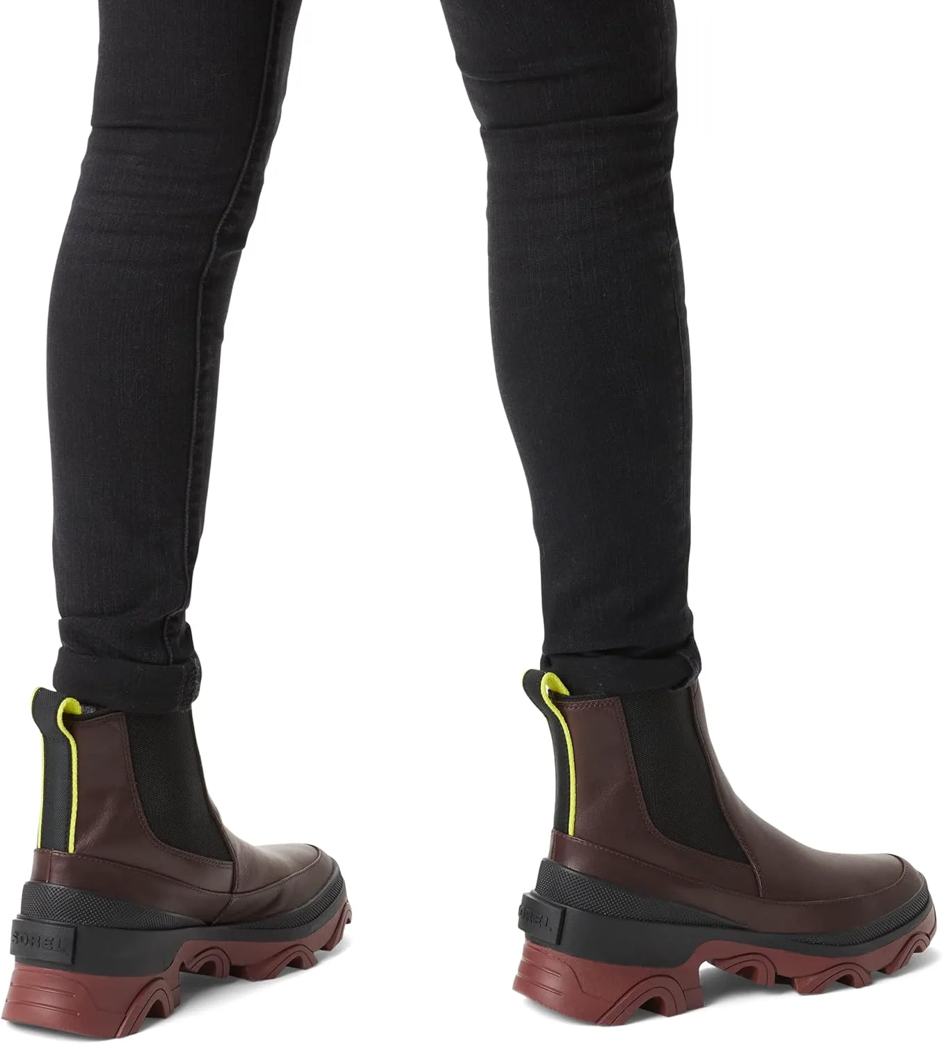Женские ботинки Sorel Brex Chelsea водонепроницаемые, черный — фото 3