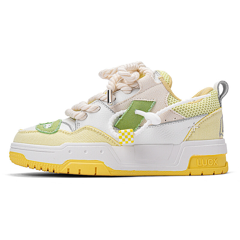 

Кроссовки LUCX Skateboarding Shoes Unisex Low-top, цвет Lemon