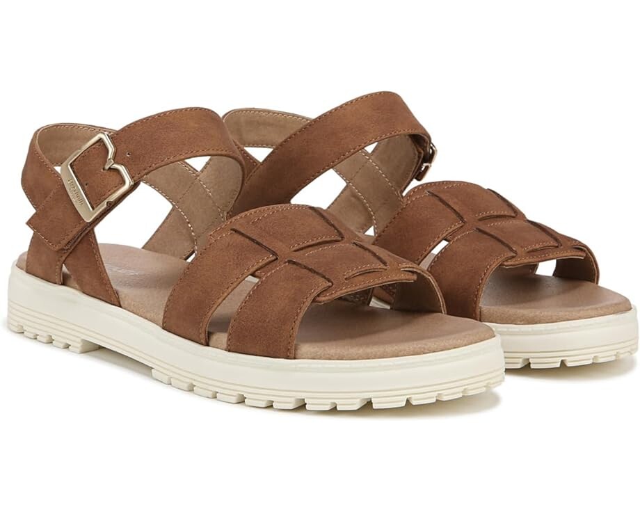 

Сандалии Dr. Scholl's Take Five Flat Sandal, коричневый