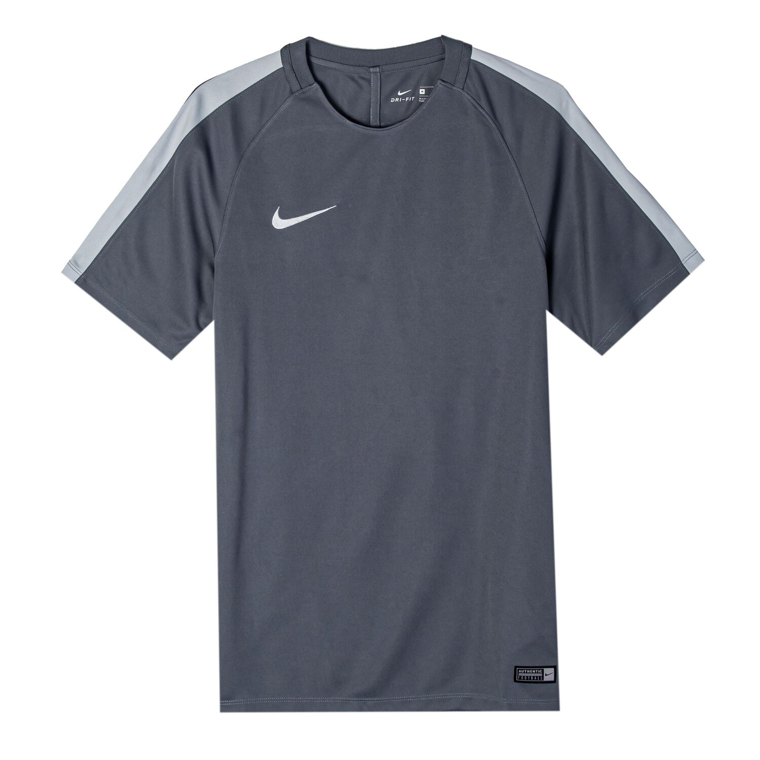 Nike Футболка мужская черно-серая — фото 3