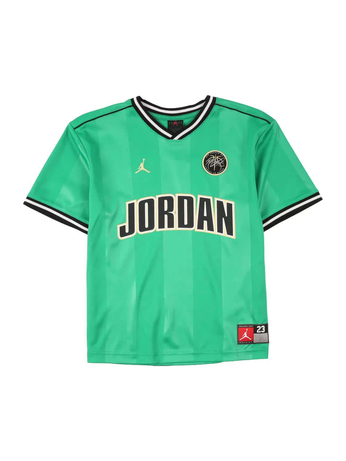 Футболка Jordan лаймового цвета