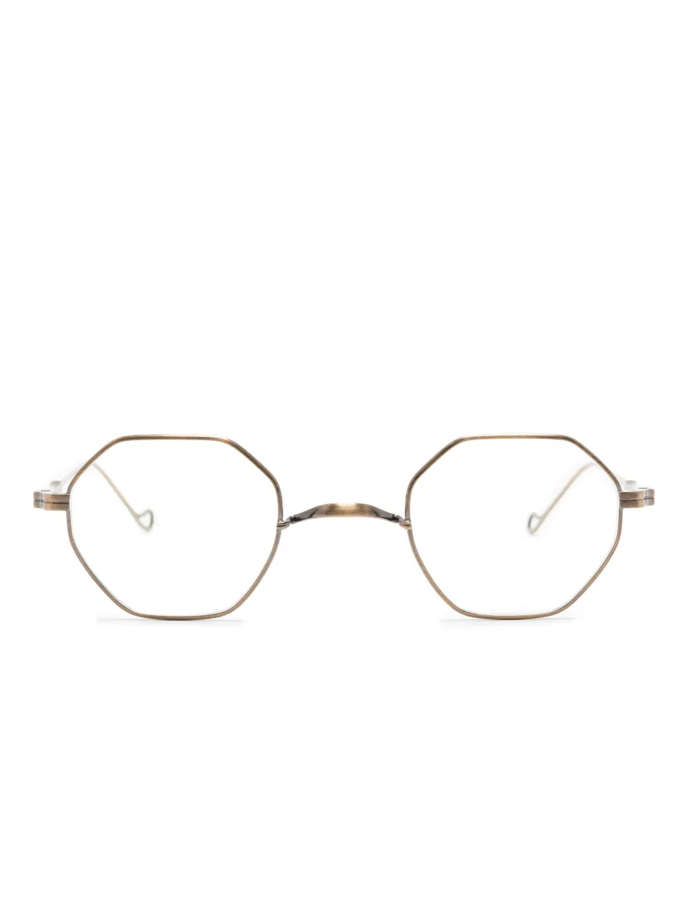 

Очки в круглой оправе Lunor, золотистый