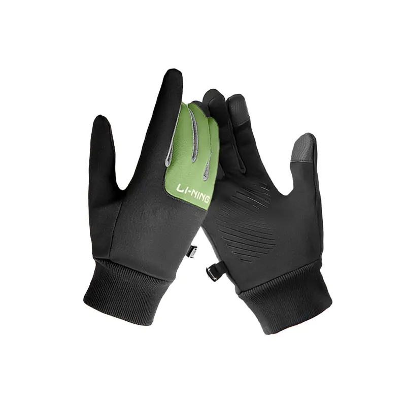 

LINING Велосипедные перчатки для велоспорта уличные унисекс Polyester черный green