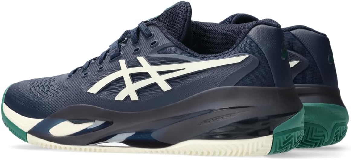 Мужские теннисные кроссовки ASICS Gel-Resolution X для игры на глине, Midnight/Cream — фото 3