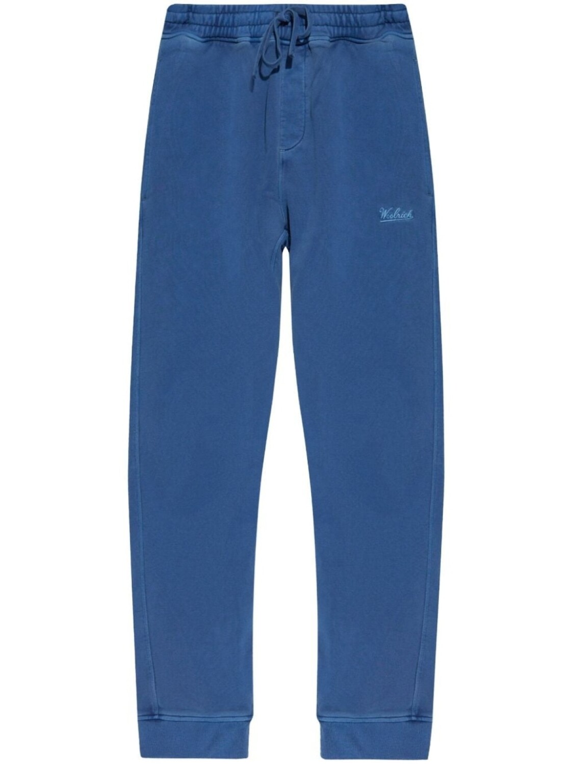 

Woolrich спортивные брюки с вышитым логотипом, синий