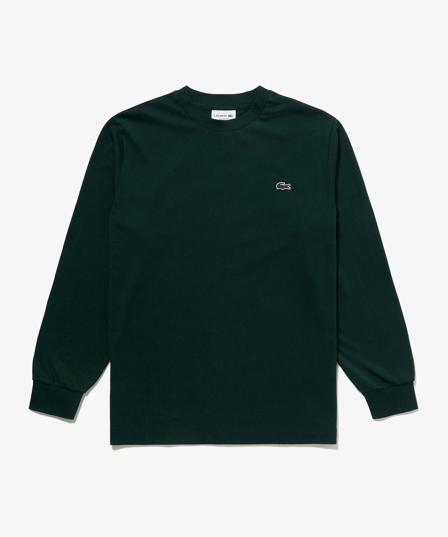 Базовая футболка с длинным рукавом / Футболка с длинным рукавом LACOSTE, Army