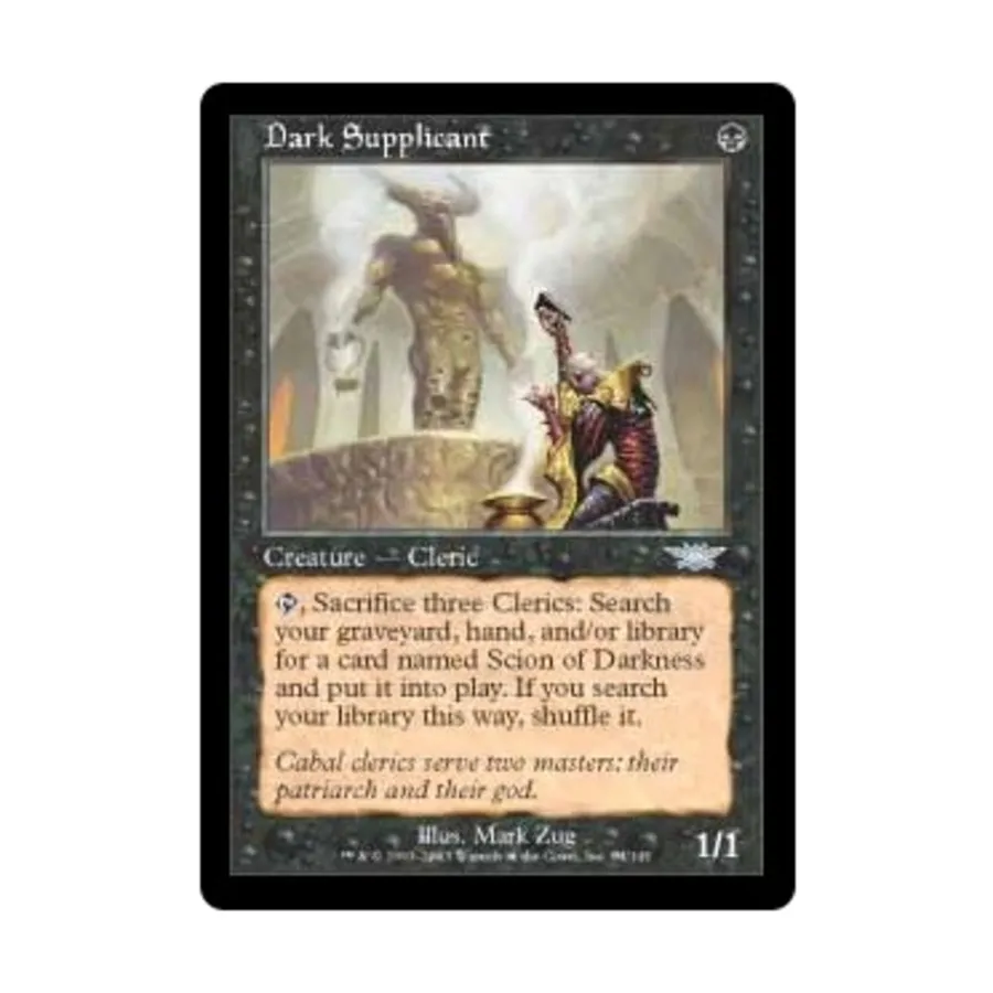 

CCG Темный проситель (U), MTG - Legions