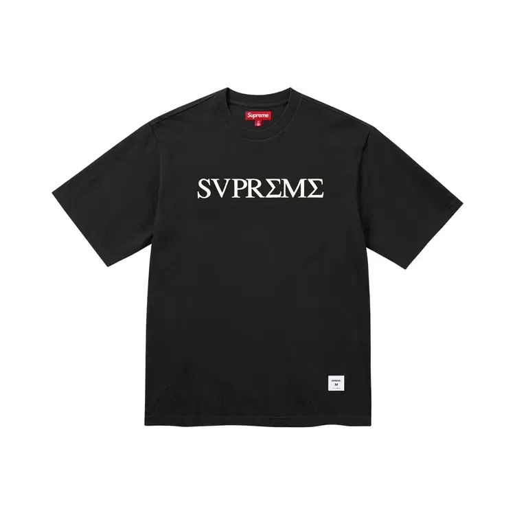 Футболка с коротким рукавом Supreme Greek, черный