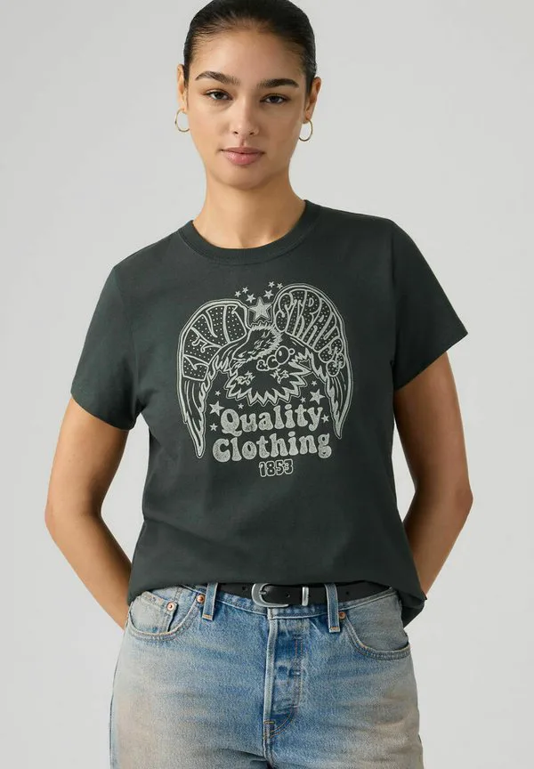 Любимая футболка gr с оригинальным университетским принтом Levi'S, Funky Collegiate Nav — фото 4