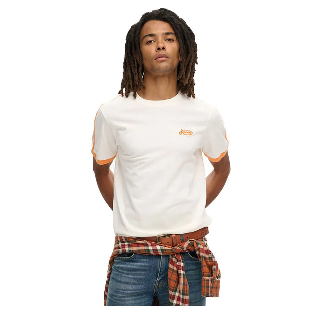

Футболка с коротким рукавом Superdry Essential Logo Retro St, белый