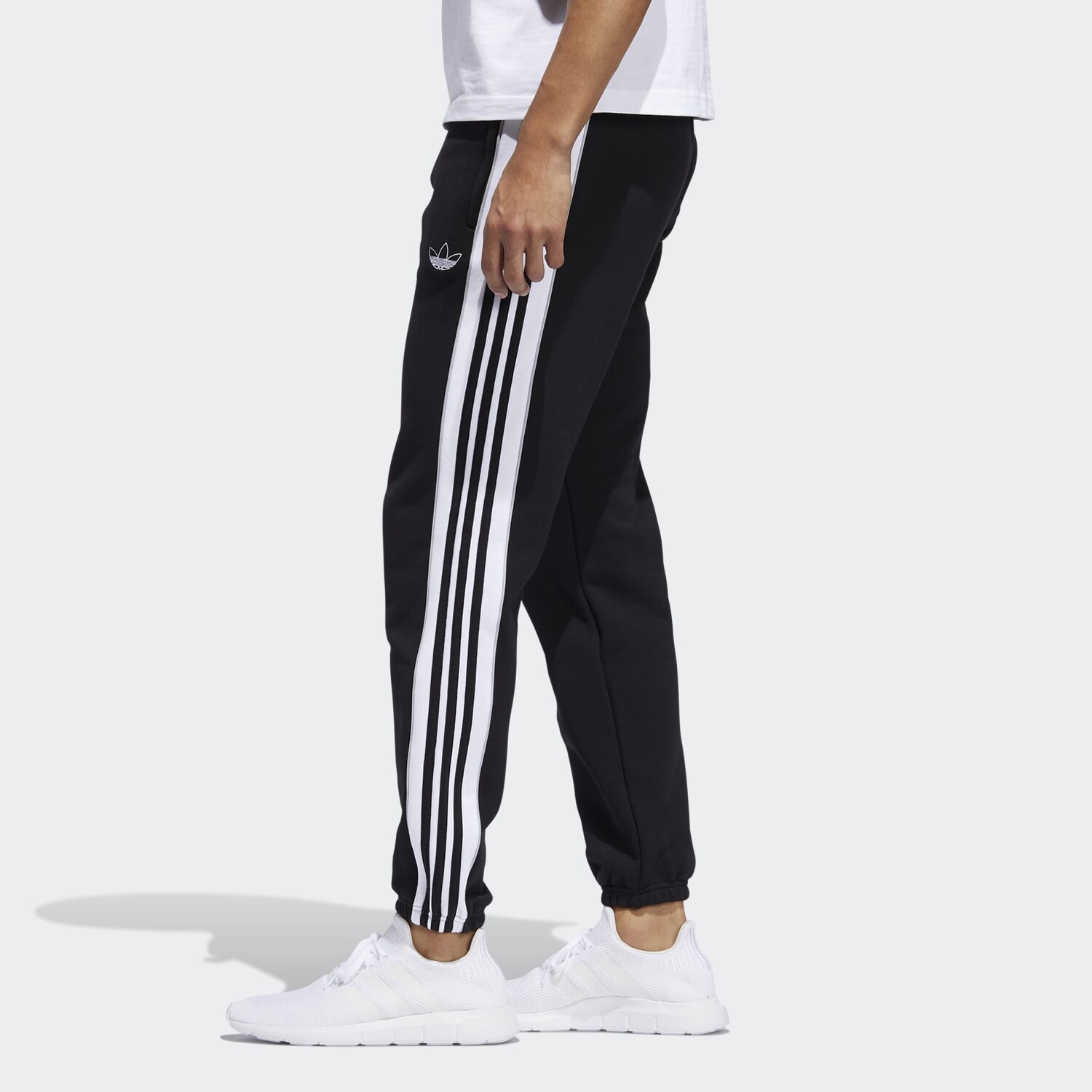 Тканые спортивные штаны Firebird Knit для мужчин Adidas Originals — фото 4