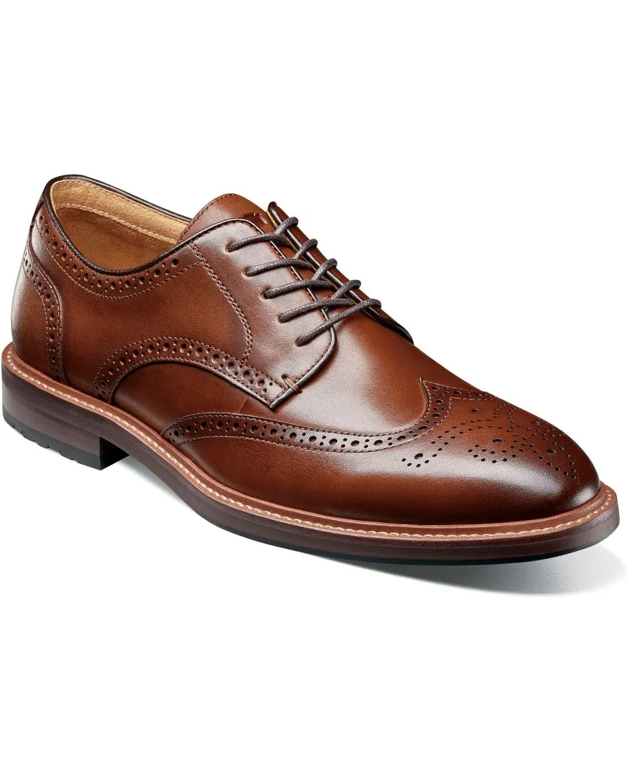 Мужские оксфорды Anthem Wingtip Florsheim, коричневый