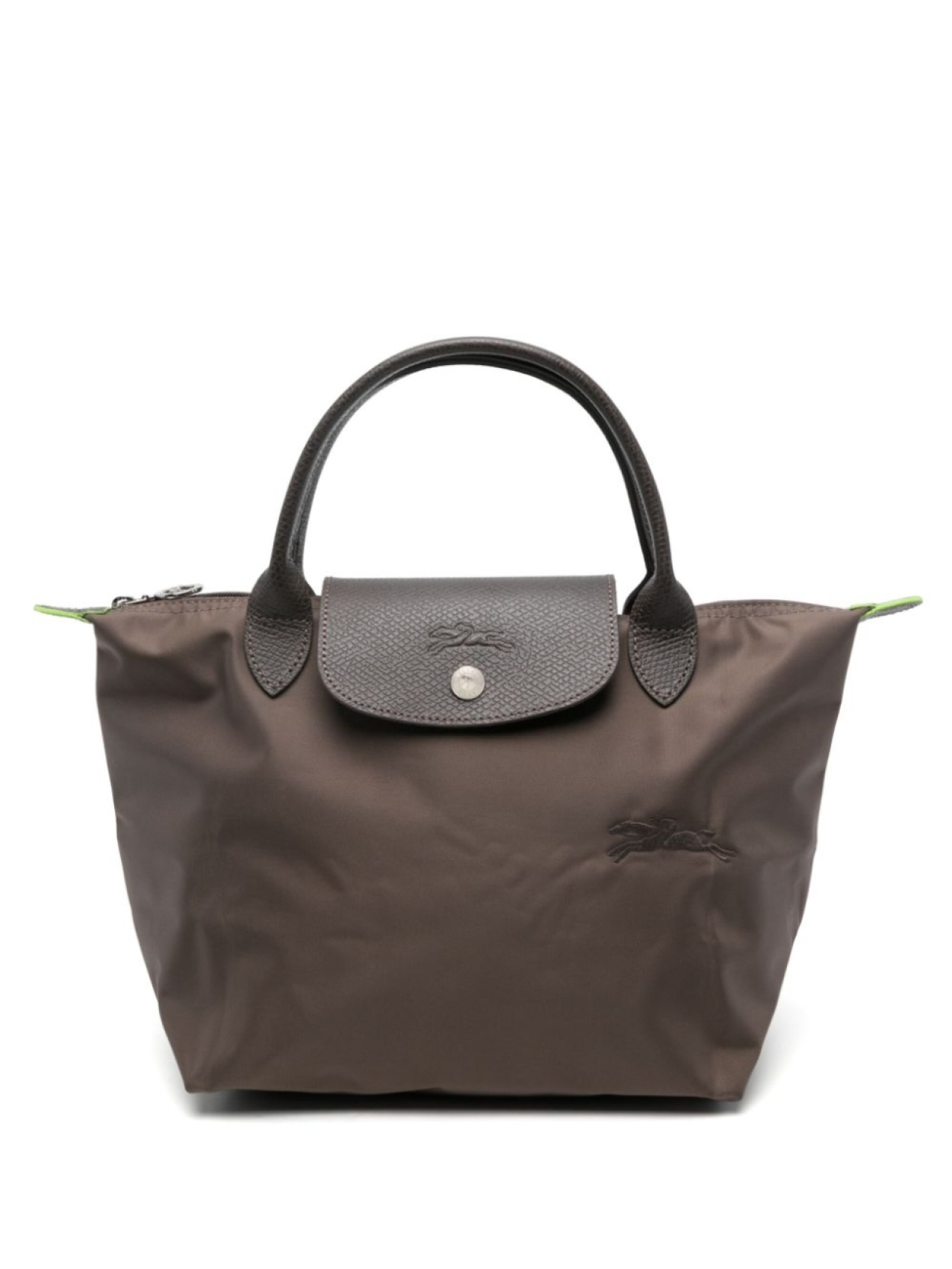 

Маленькая сумка-тоут Le Pliage Green Longchamp, коричневый