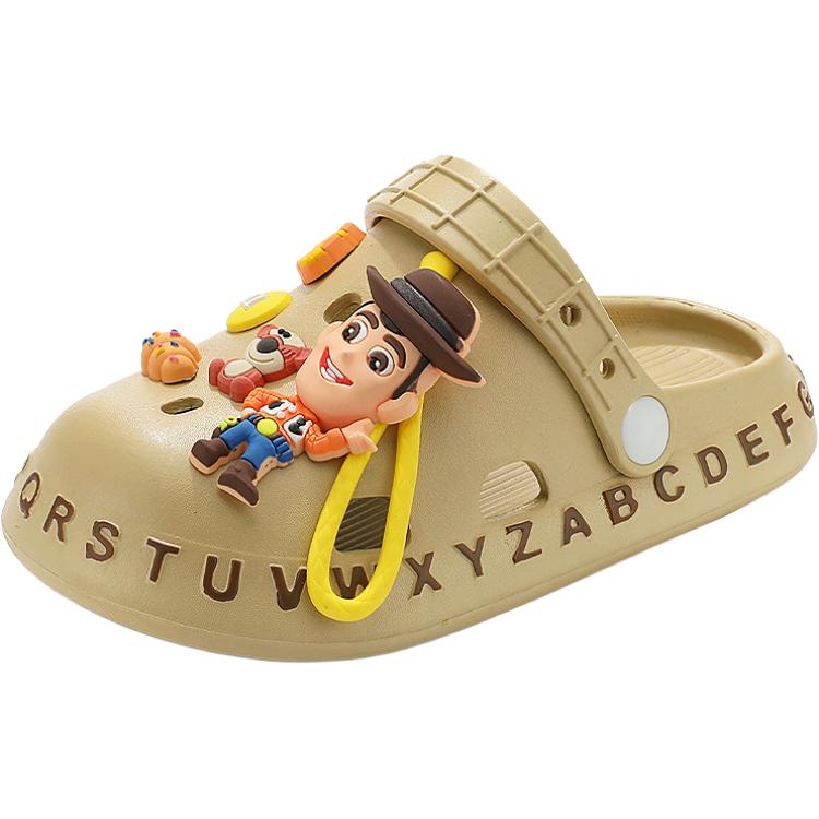 

Нескользящие и дышащие детские сандалии для подростков FIRS Kids, хаки/коричневый