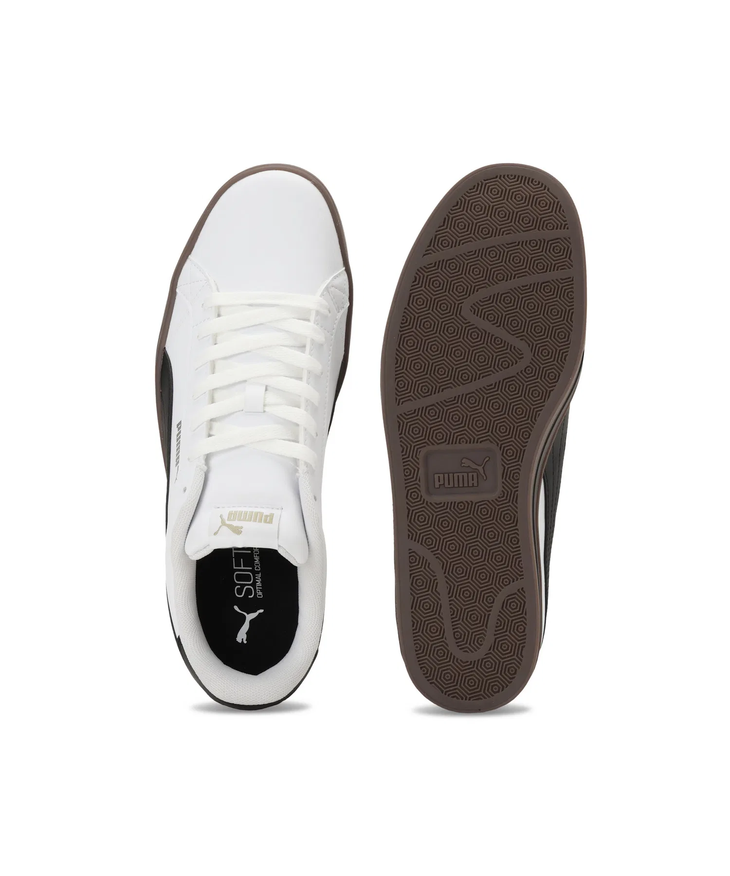 Унисекс кроссовки PUMA Smash Bulk V3 Low белые — фото 4