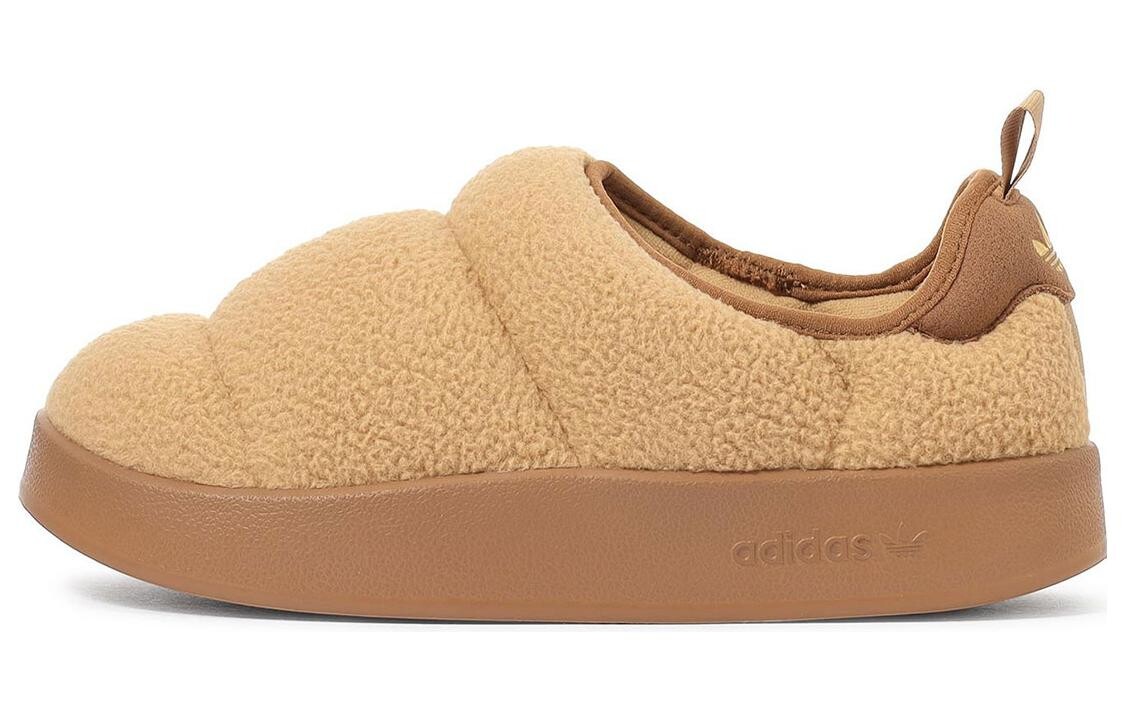 Adidas Puffylette 'Khaki Gold Metallic'