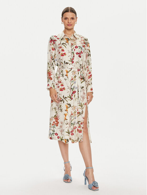 

Платье-рубашка regular fit TB2135 Vicolo, бежевый