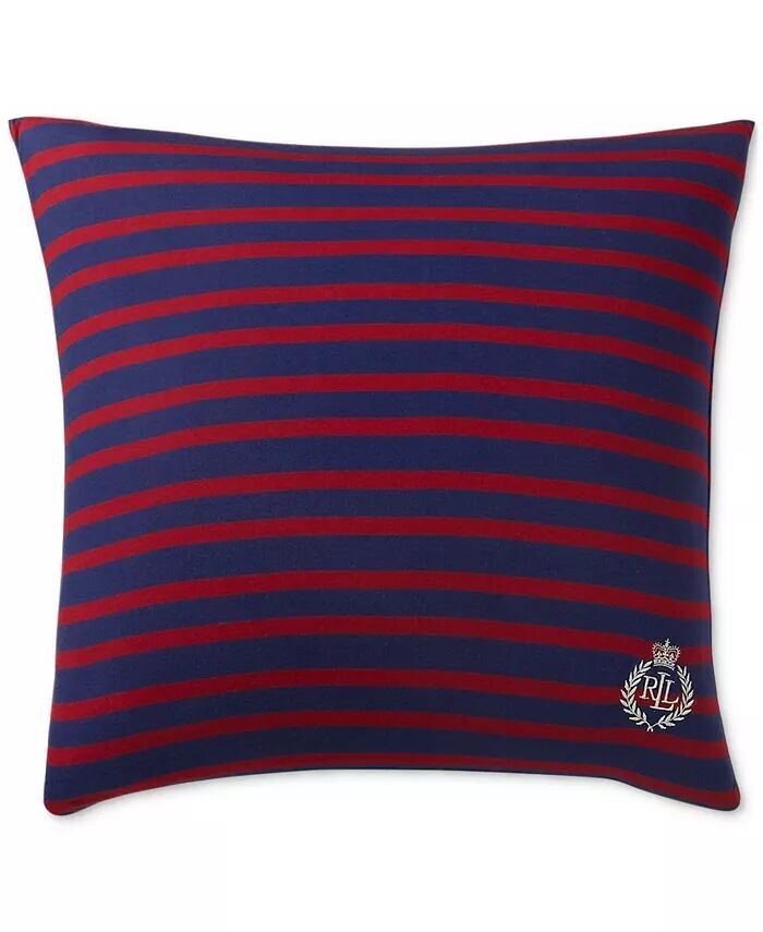 

Декоративная подушка Wilson в полоску, 18 x 18 дюймов Lauren Ralph Lauren, мультиколор