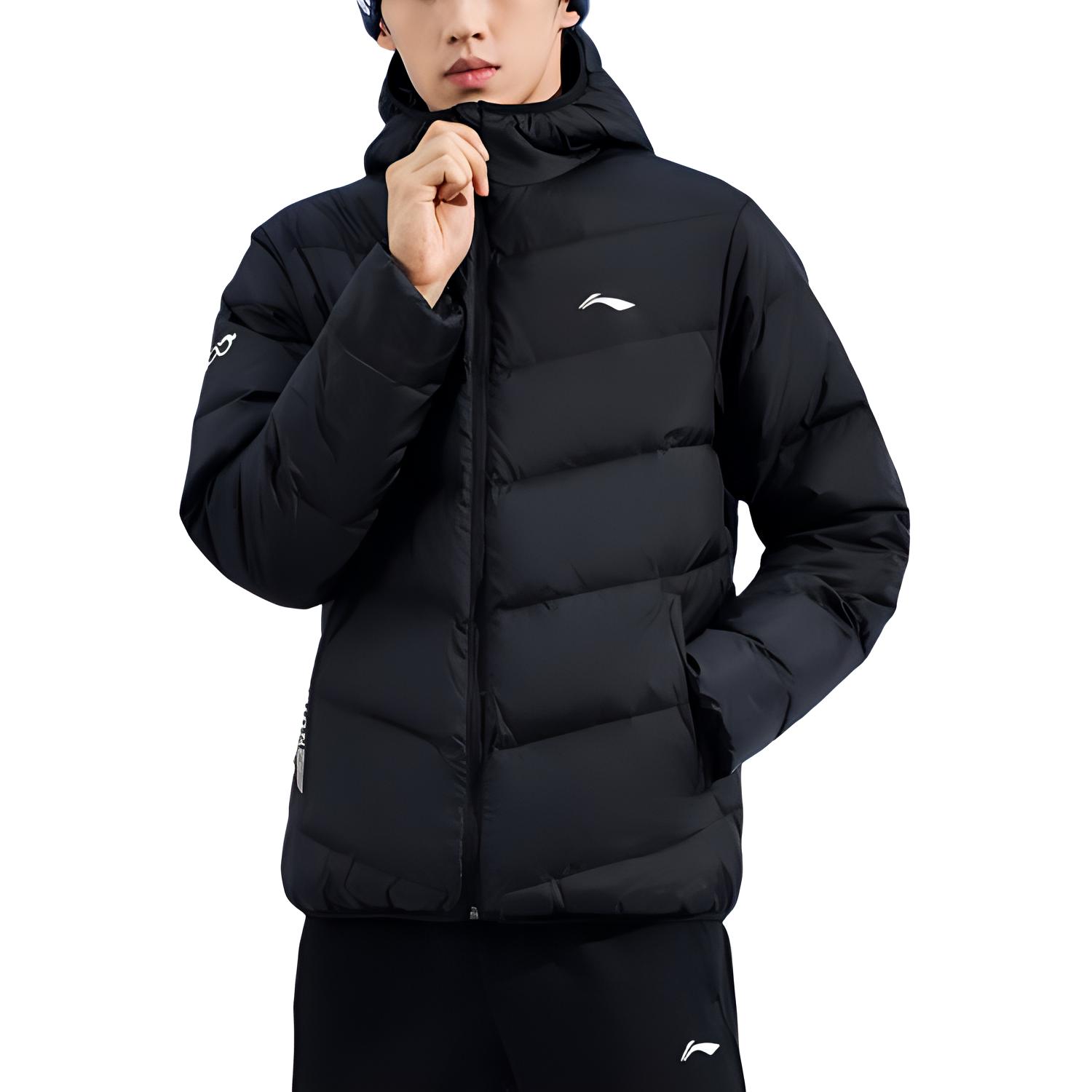 

LINING Пуховик мужской черный, Black