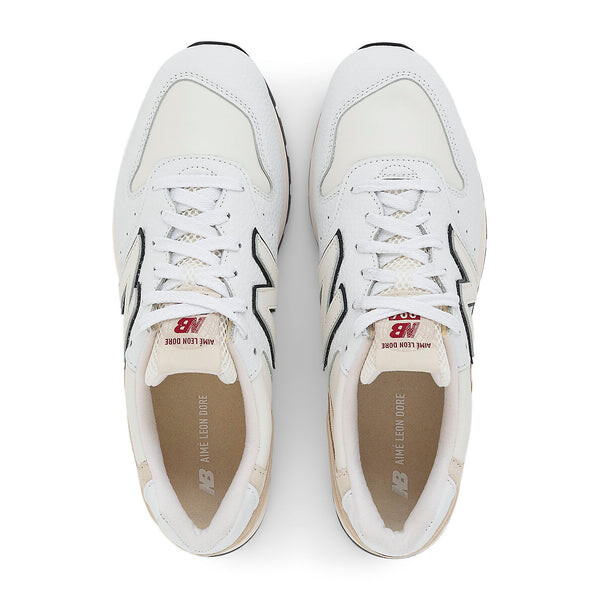 Кроссовки x aime leon dore 996 сделано в сша New Balance, белый — фото 3