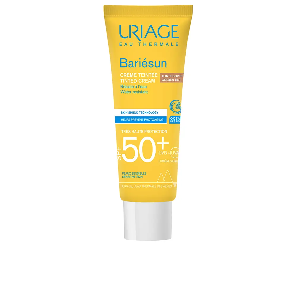 

Солнцезащитный крем Bariésun Crema Spf50+ Color Dorado Uriage, 50 мл