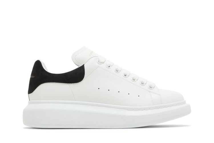 Кроссовки Alexander McQueen Wmns Oversized Sneaker 'White Black', белый