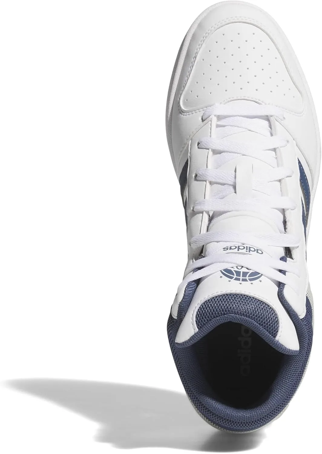 Кроссовки Adidas Unisex Hoops Mid Classic, черный — фото 2