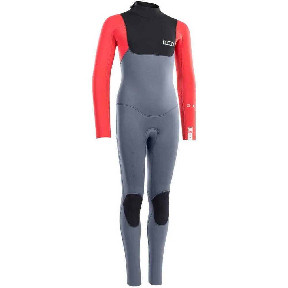 

Неопреновый костюм с длинными рукавами и молнией на спине ION Capture 4/3 Junior, серый