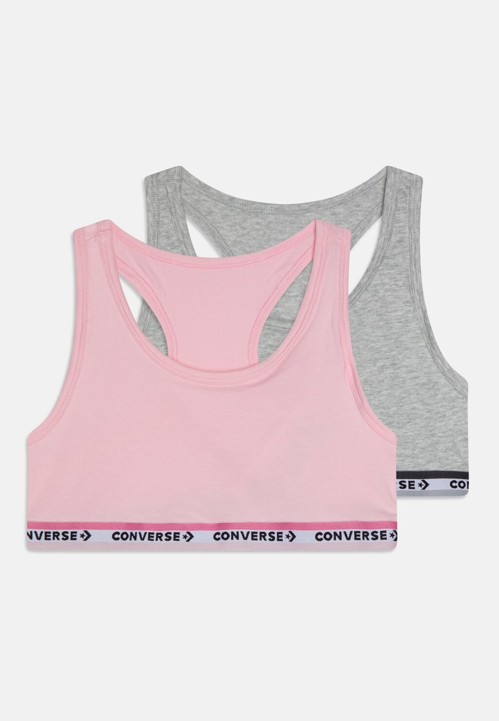 

Бюстье Racerback Bras 2 Pack Converse, цвет sunrise pink