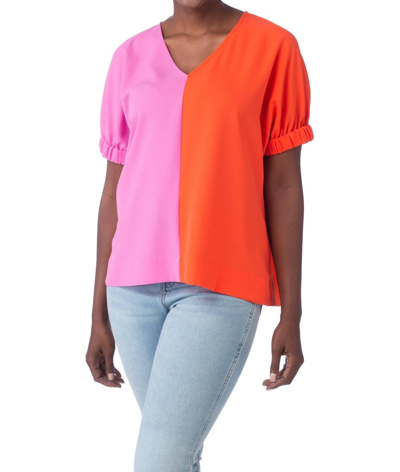 

Топ Nora в цвете Orchid Red Glow Crosby by Mollie Burch