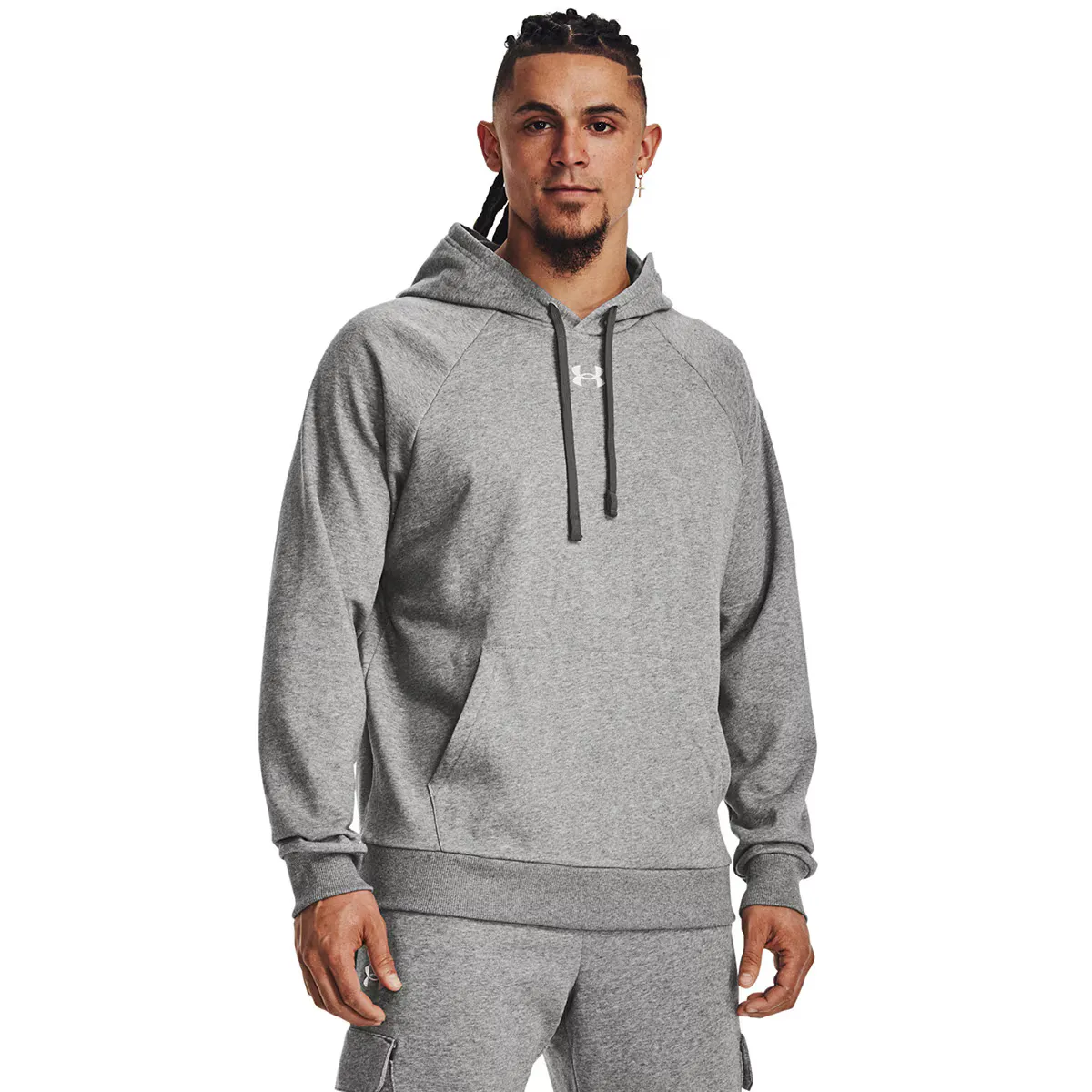 

Мужская флисовая толстовка Rival Under Armour, серый