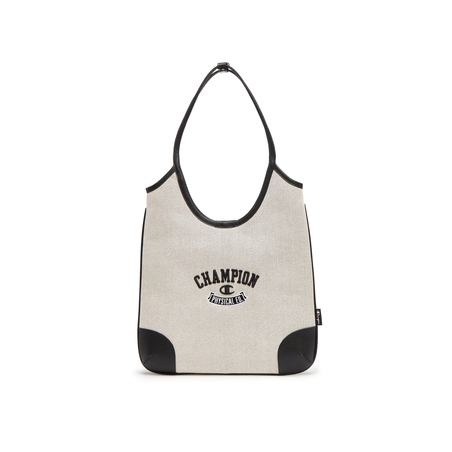 

Champion Сумка из ткани и искусственной кожи унисекс черно-белый канвас средний голубой деним полосатый канвас серо-черный, Black White Canvas