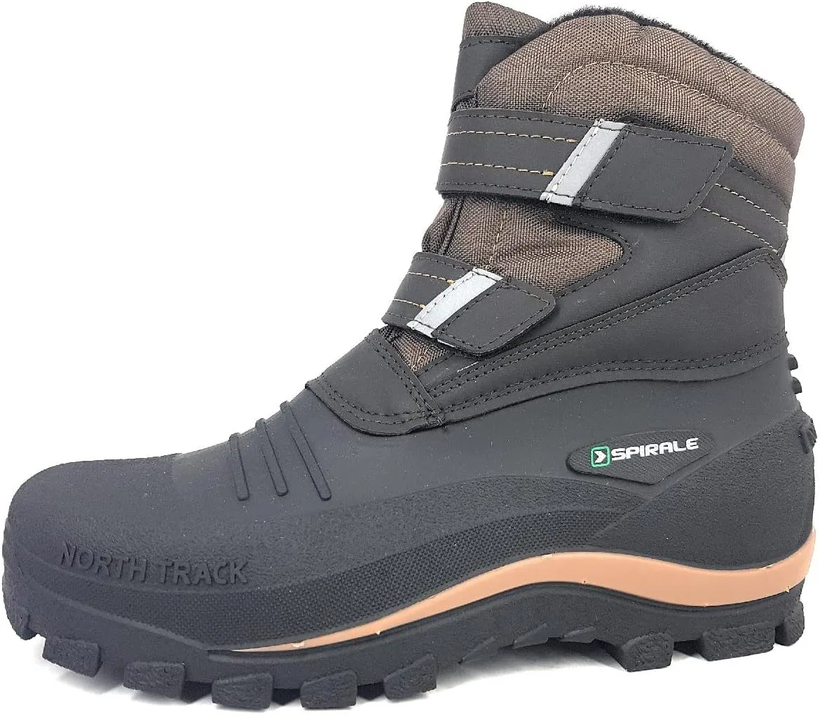 Мужские теплые зимние ботинки Spirale Tove, Brown Brown 47
