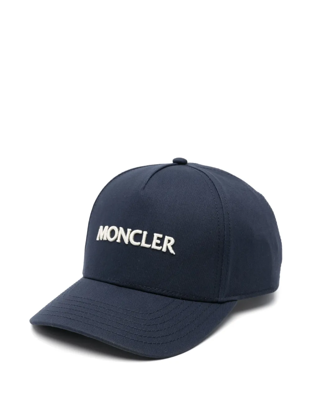 

Кепка с вышитым логотипом MONCLER, синий