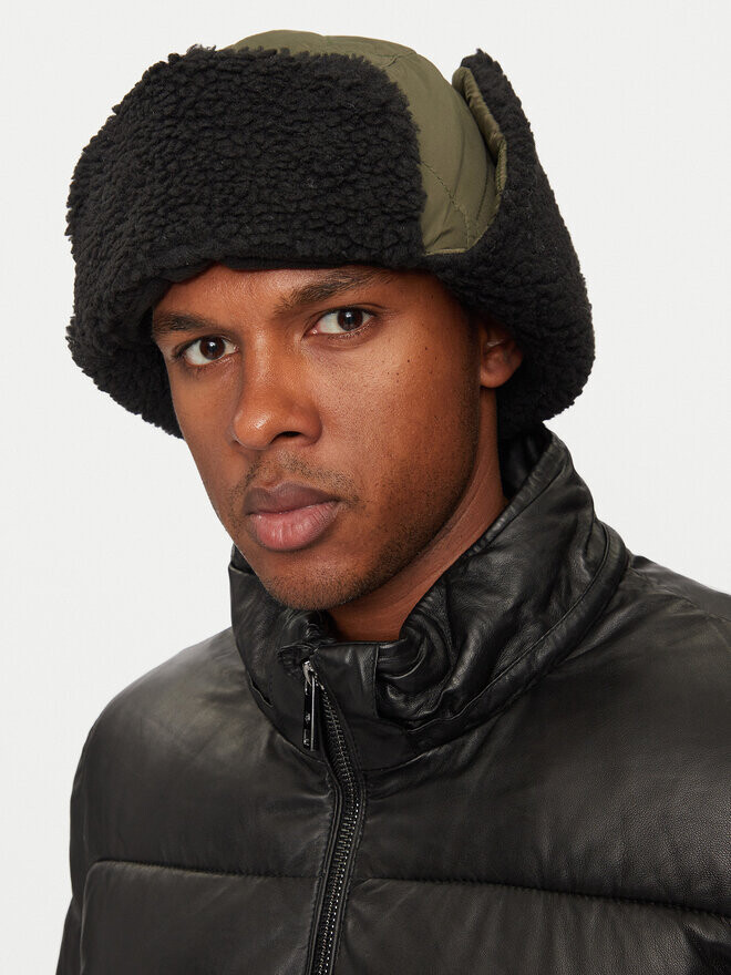 

Зимняя шапка Woolrich Quilted Trapper Hat CFWOAC0295MRUT2635, хаки