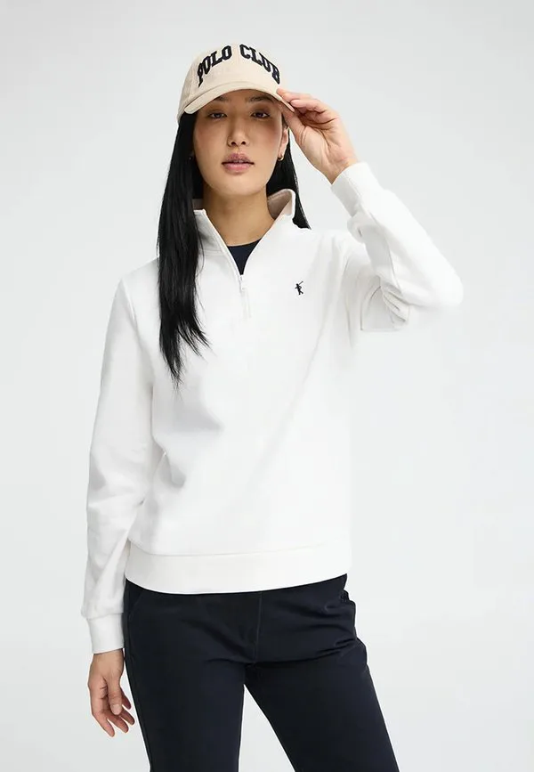 

Толстовка rigby с застежкой-молнией на воротнике Polo Club, White, Белый, Толстовка rigby с застежкой-молнией на воротнике Polo Club, White