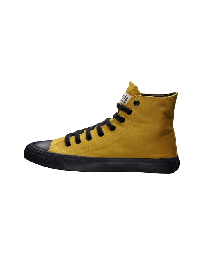 

Высокие кроссовки ethletic, цвет mustard yellow p | jet black