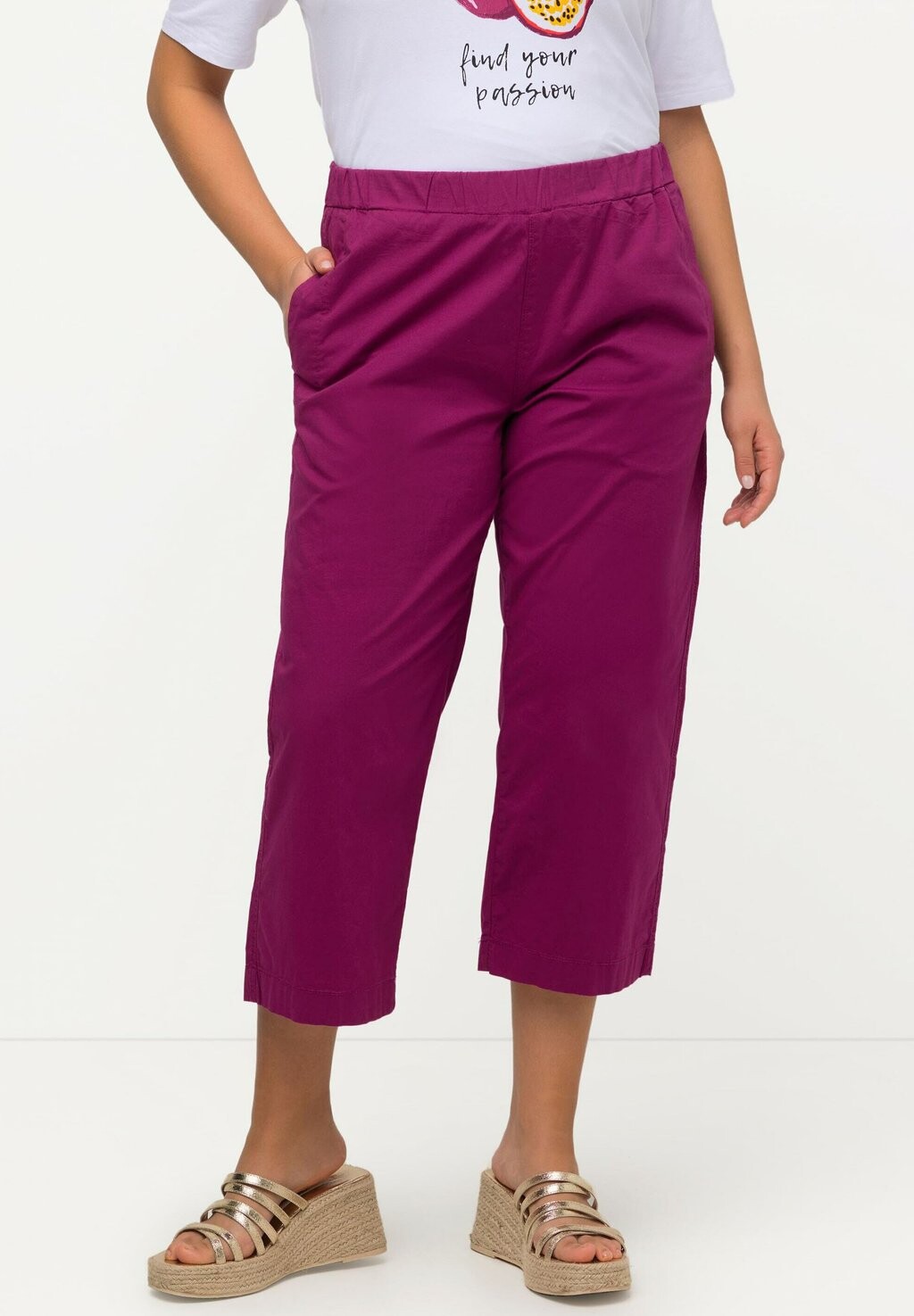 

Брюки Ulla Popken Housut, Фиолетовый, Брюки Ulla Popken Housut