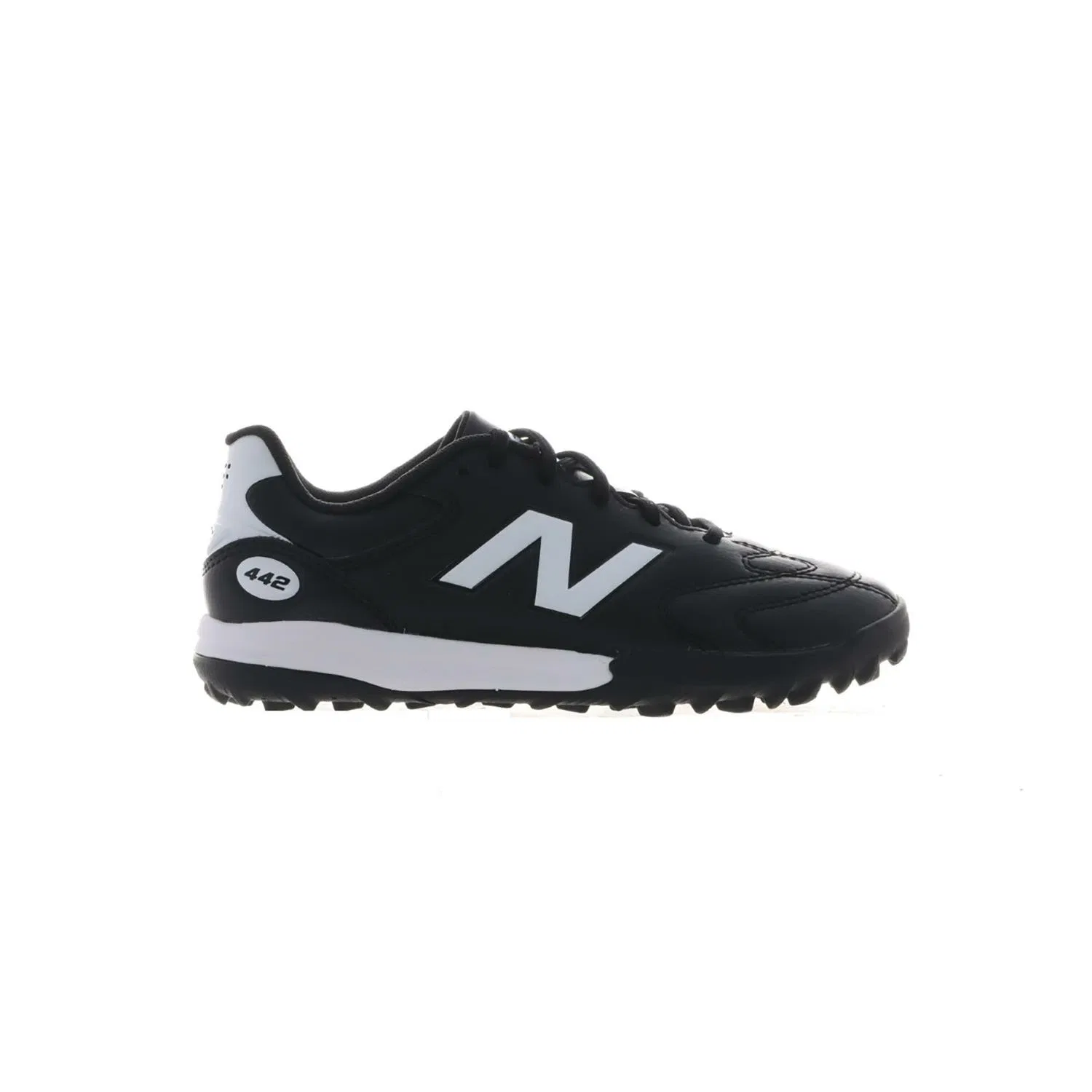 Детские кроссовки New Balance 442 Team TF Jnr V3, черный, размер 21.0cm - 34 RU
