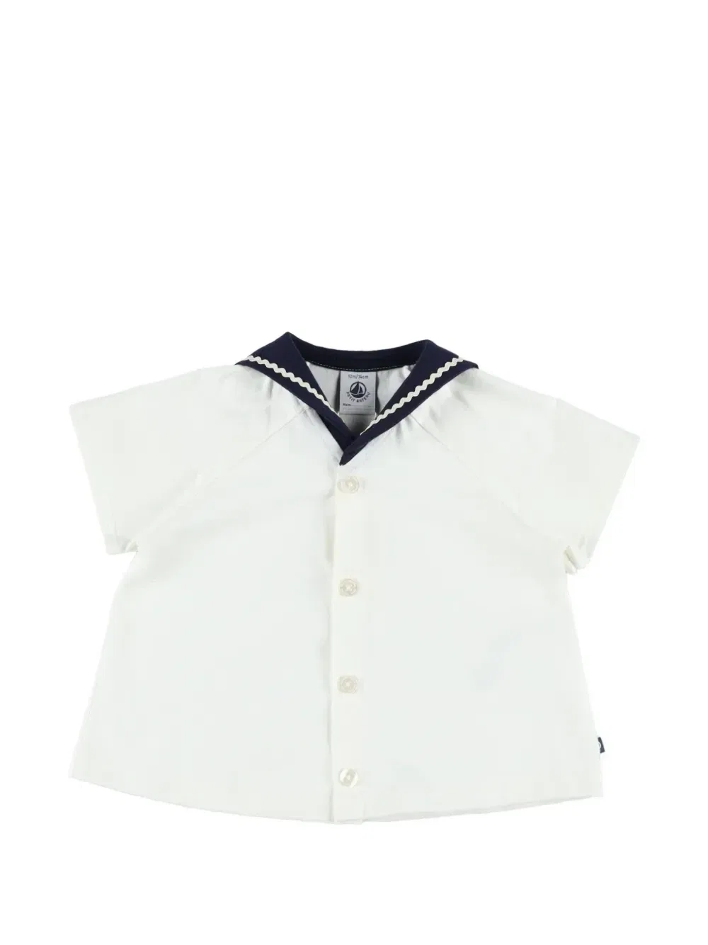 Комплект из топа и брюк Petit Bateau, белый — фото 3