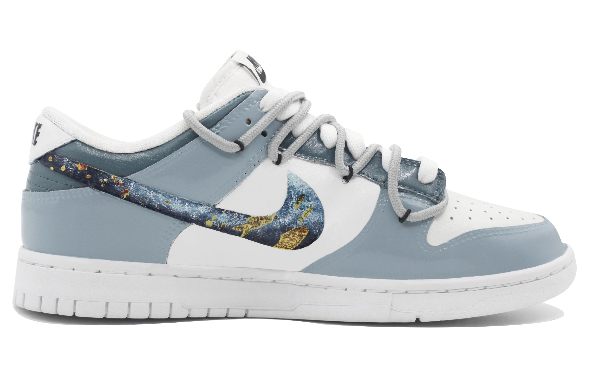 

Кроссовки Nike Dunk Skateboarding Shoes Men Low-top Blue/White, цвет Arctic Fusion/Off White/Cream White