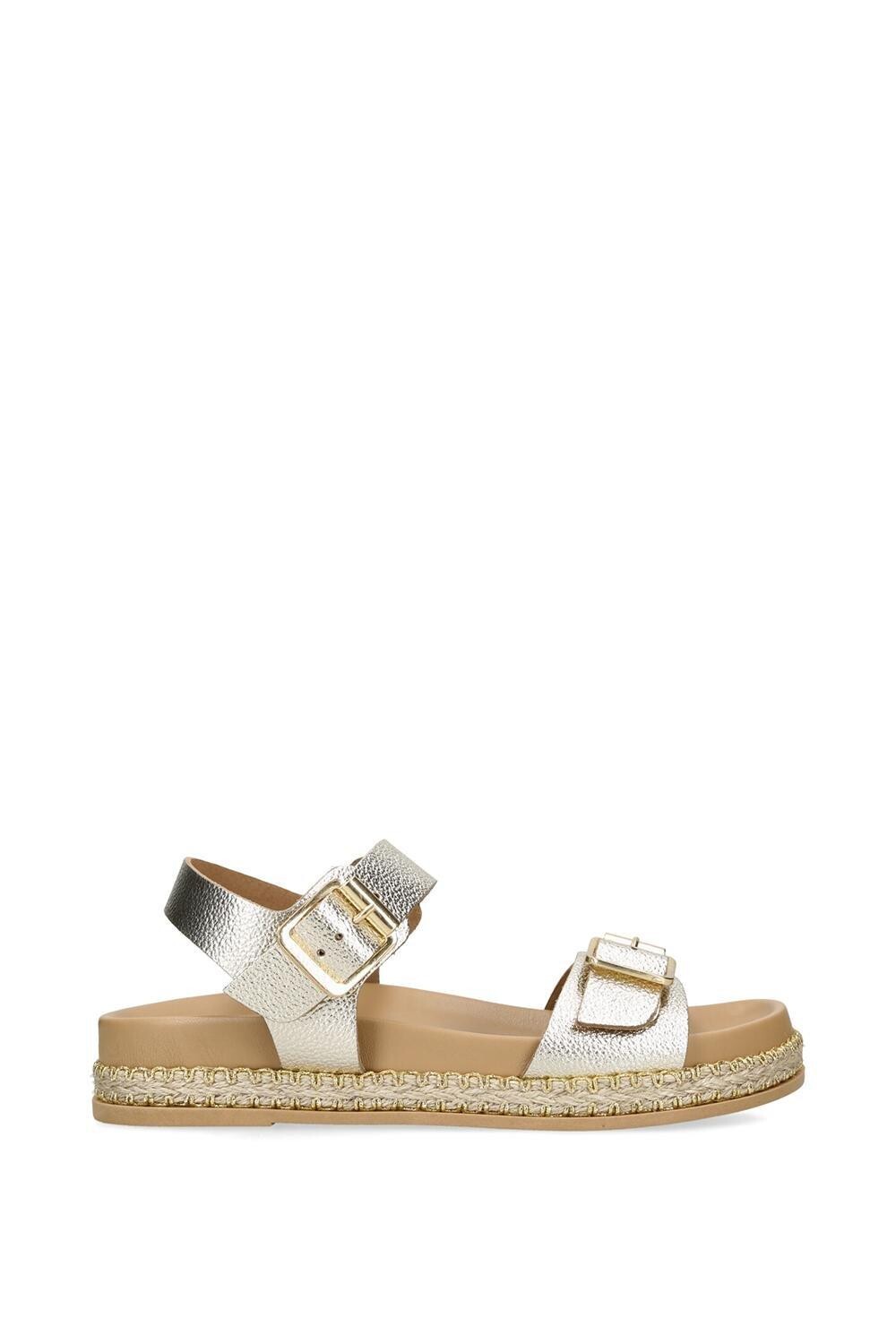 

Кожаные сандалии Sun Down Carvela, металлик