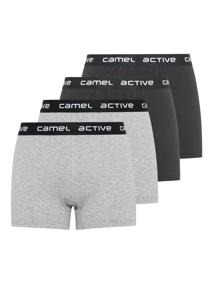 

Боксеры Camel Active im 4er Pack, цвет schwarz - grau